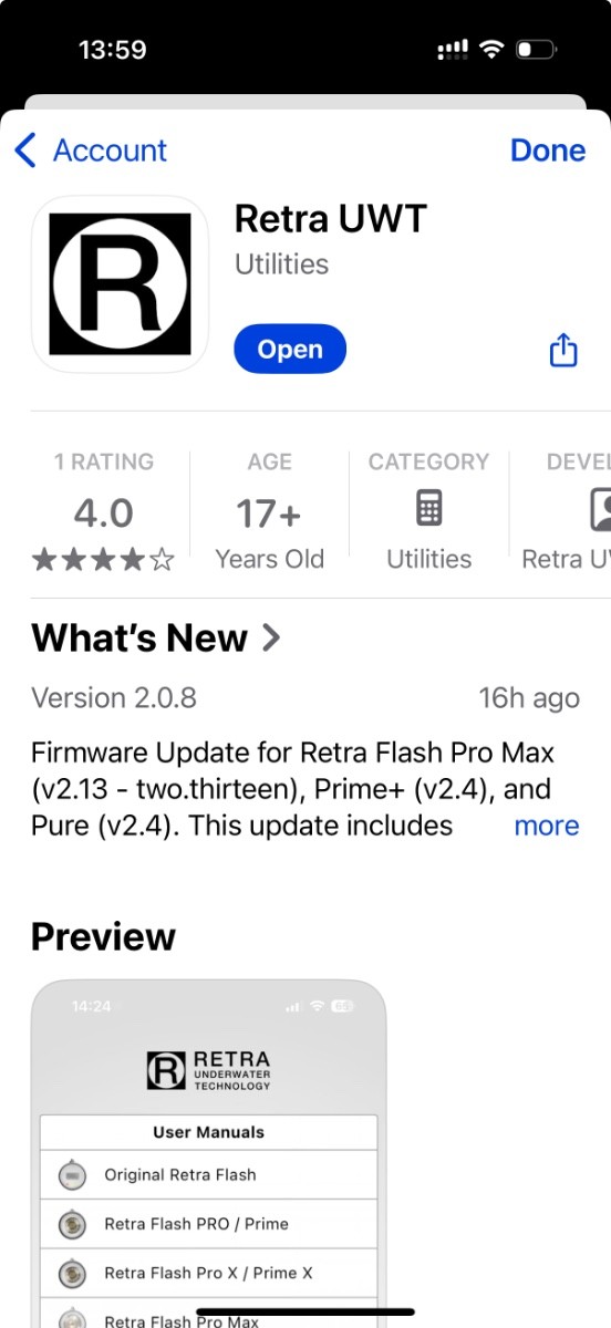 More information about "Retra Firmware update"