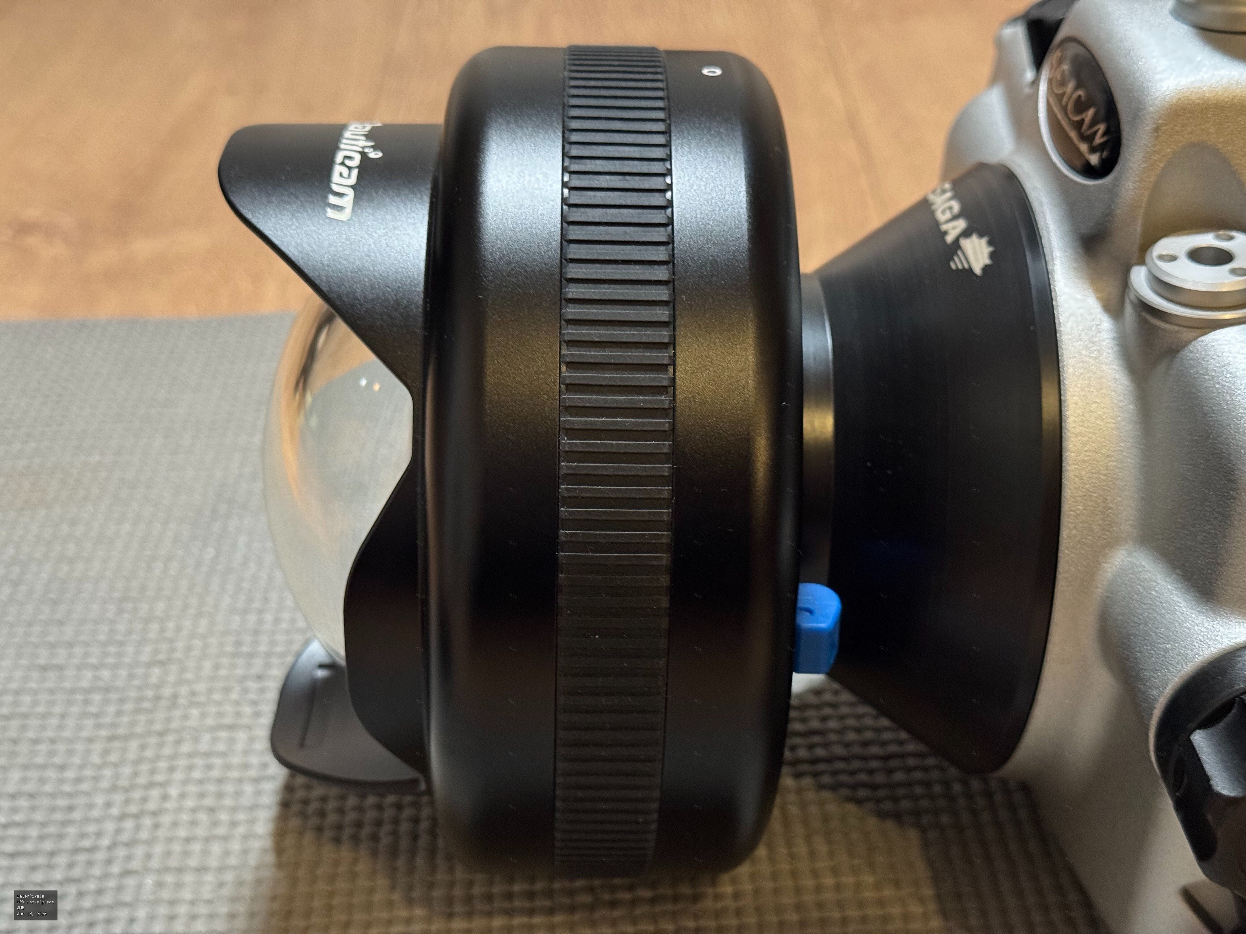 Seacam adapter port for WWL-1, EMWL and macro