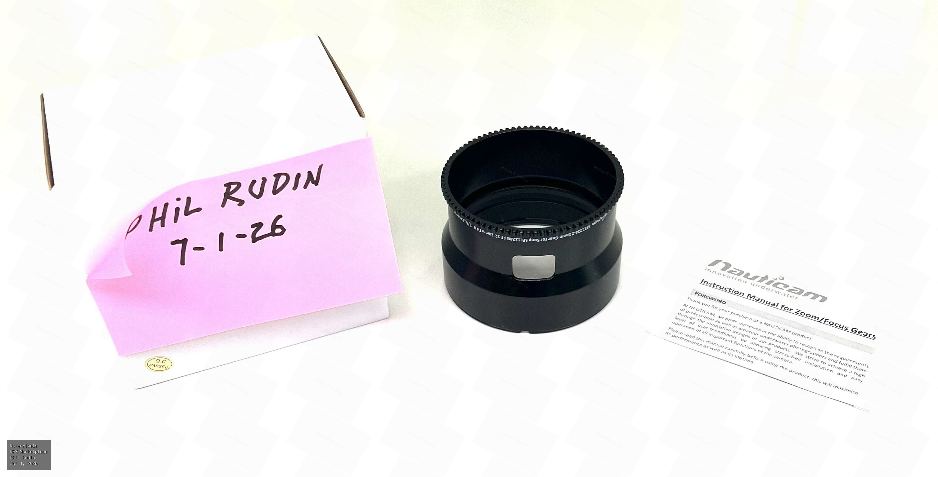 Nauticam zoom gear for Sony 12-24mm F/4