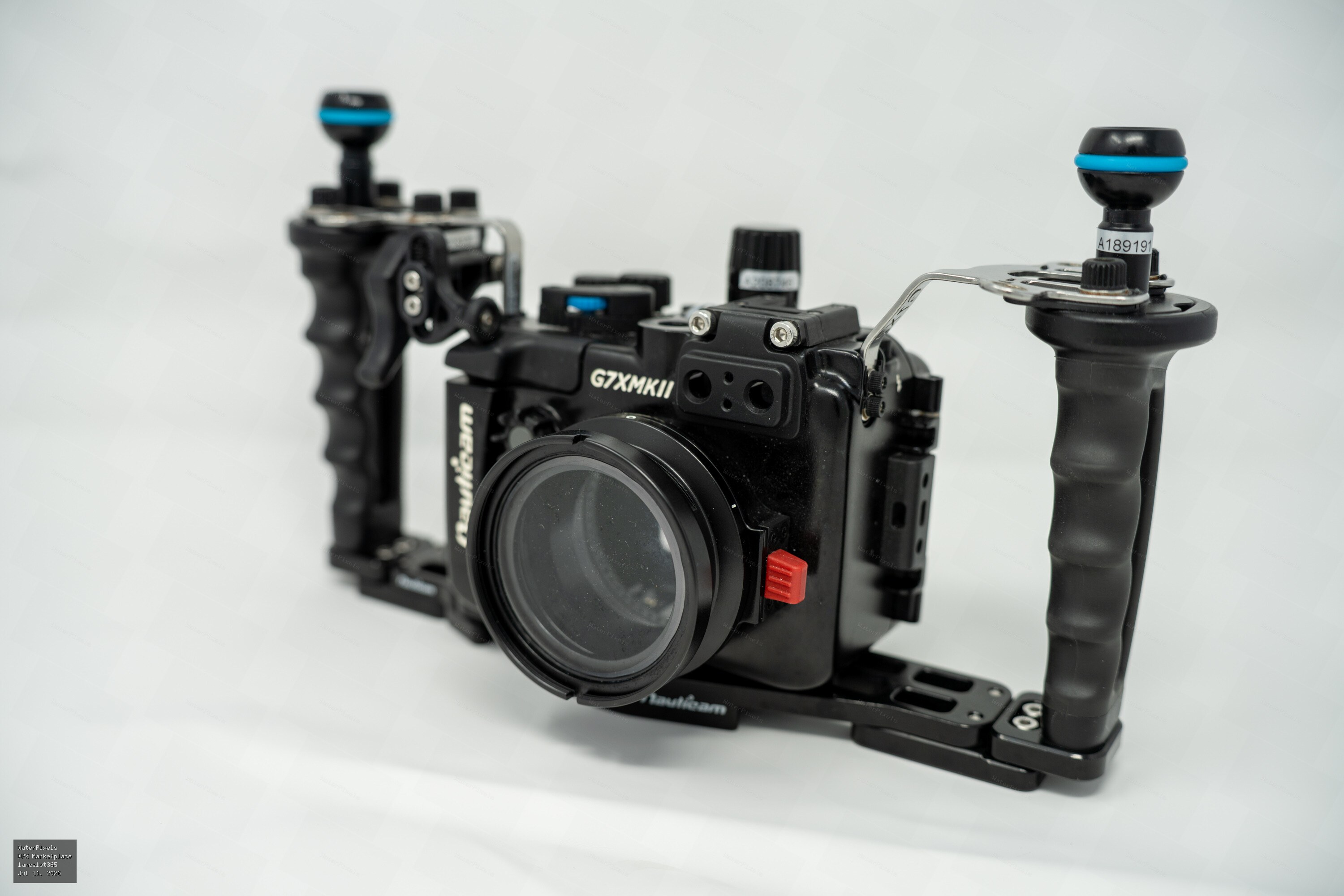 Nauticam G7x MarkII Housing + Camera + 2 ports