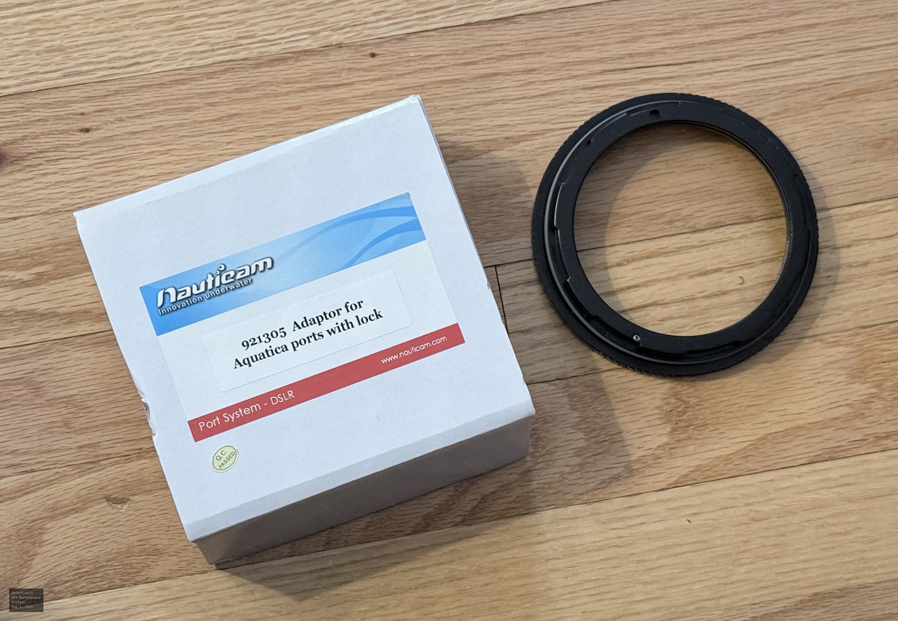 Nauticam 921305 Port Adaptor for Aquatica Ports with lock