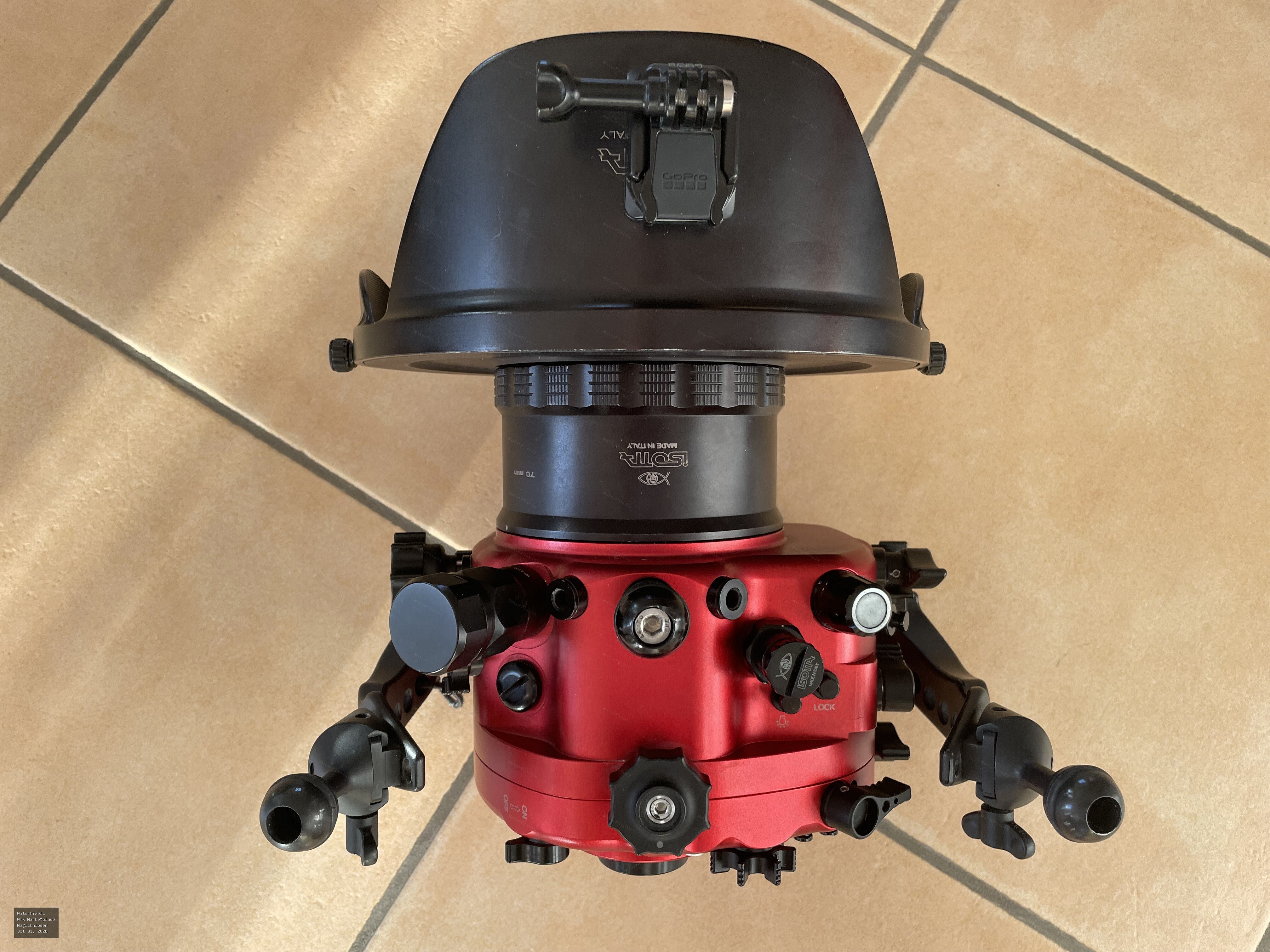 Isotta Underwater Housing for Canon R5 Mark I - Options Available